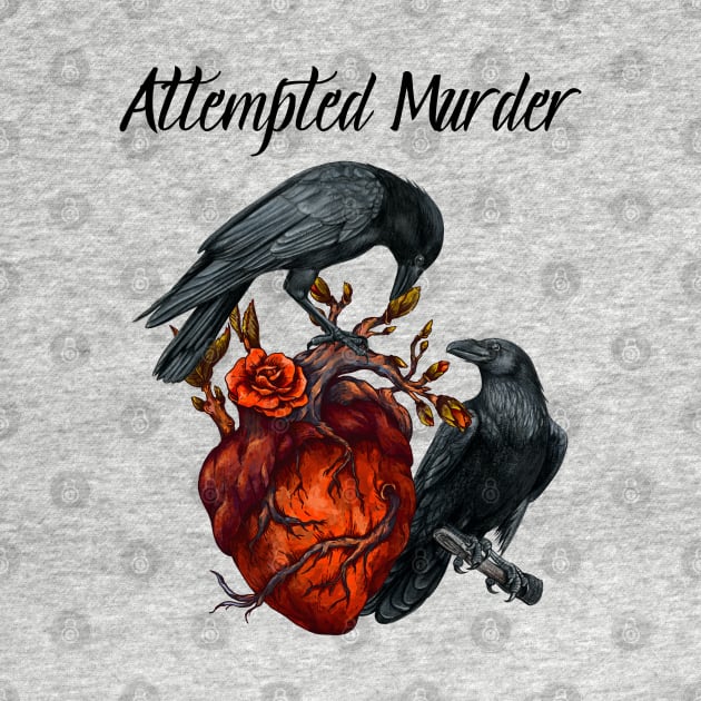 Attempted Murder Heart by LylaLace Studio